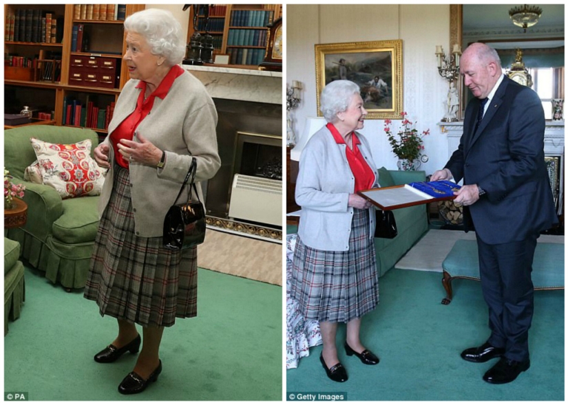 Visitando a la Reina británica: parece que el tiempo se ha detenido aquí