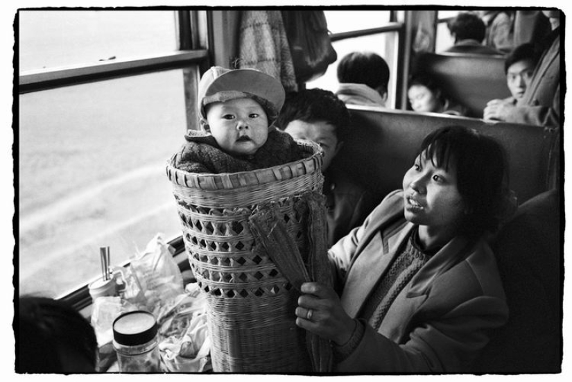 Wang Fuchun y su famosa serie de fotos "Los chinos en el tren"