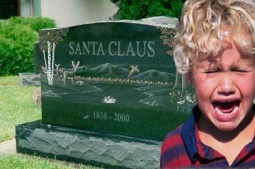We have two pieces of news: the good news is that Santa Claus exists, the bad news is that he died