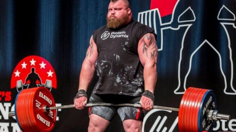 Weak point: the strongest man on the planet almost died after dropping weights on the innermost