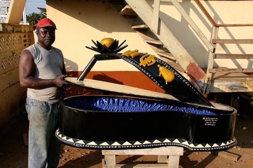 Well, very creative coffins from Ghana