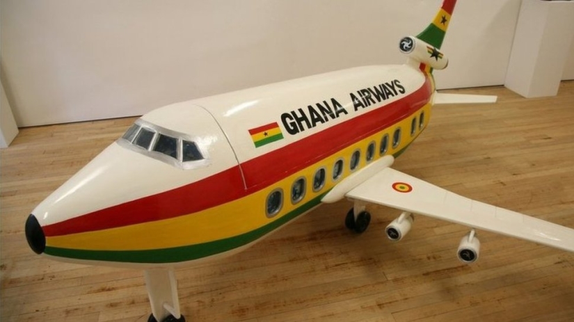 Well, very creative coffins from Ghana
