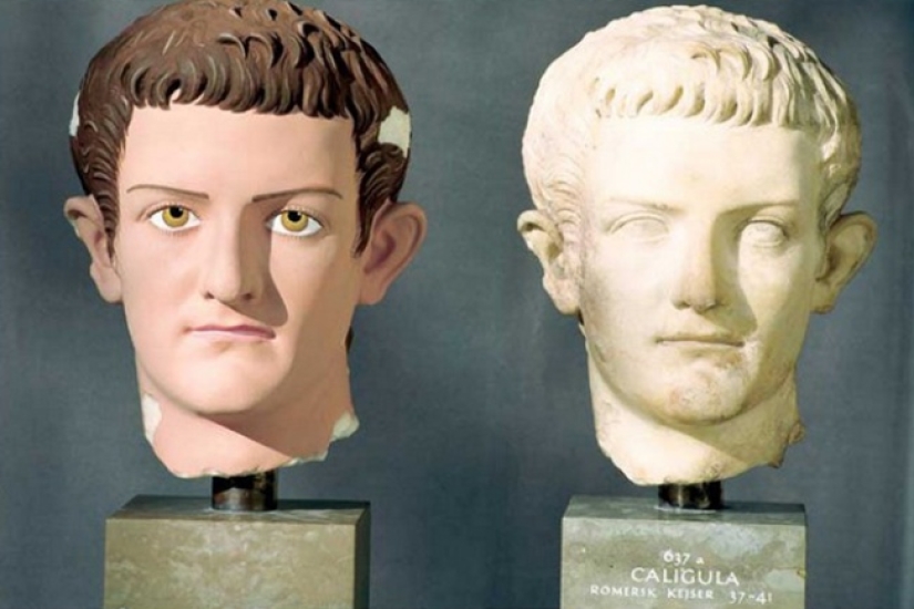 What ancient Greek sculptures actually looked like