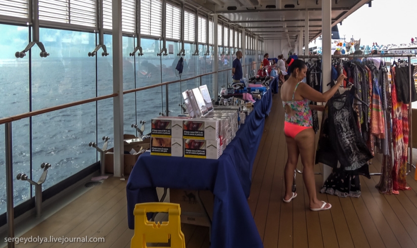 What can an ordinary person do on a cruise ship?