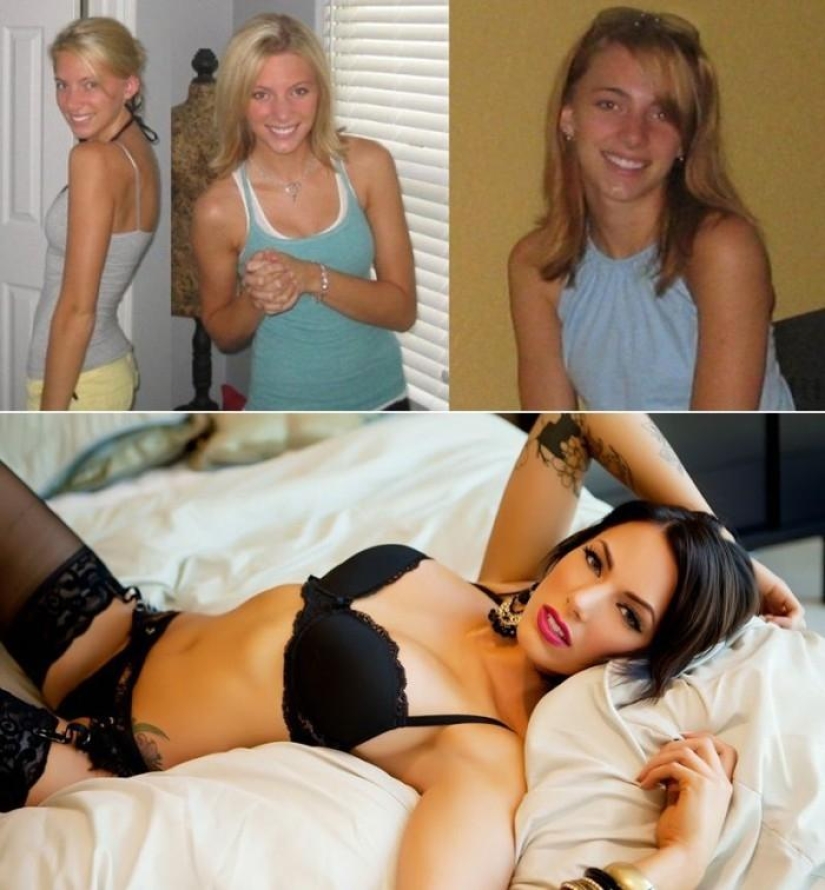 What did adult film stars look like before they started their careers