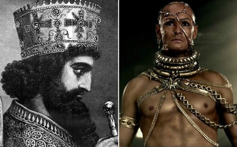 What did historical figures look like in the cinema and in reality