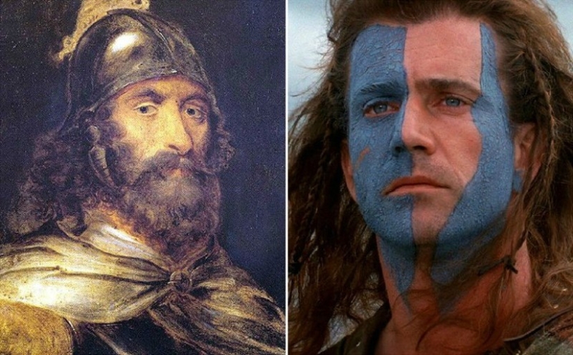 What did historical figures look like in the cinema and in reality