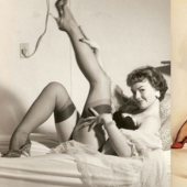 What did the girls who posed for the most famous pin-up posters really look like