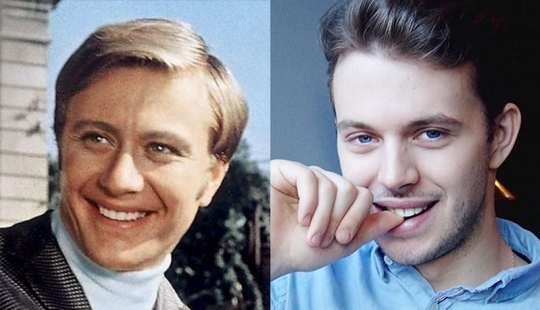 What do the grandchildren of 10 favorite Soviet stars look like: Nikulin Jr., Ivan Yankovsky and others