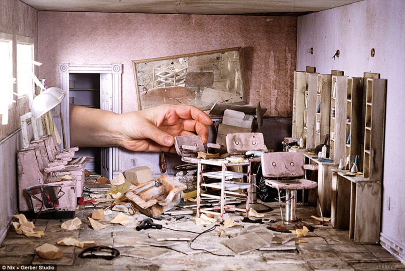 What does the end of the world look like — the artist makes terrifyingly realistic miniatures of a possible post-apocalypse