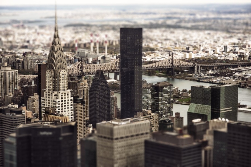 What famous cities look like in tilt-shift photos
