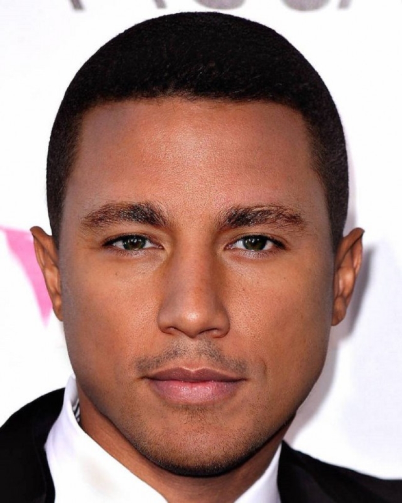 What happens if you combine two famous actors in Photoshop