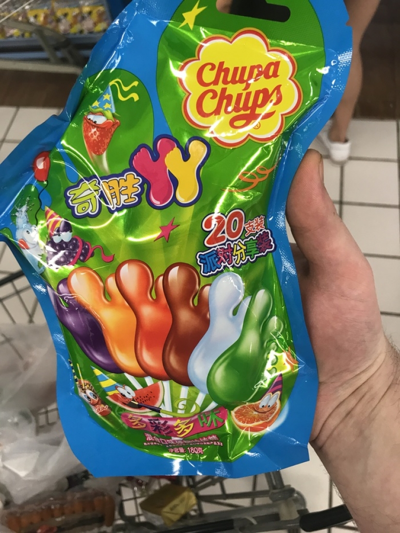 What is good for the Chinese, is disgusting for the Russian: ordinary products with a strange taste in China