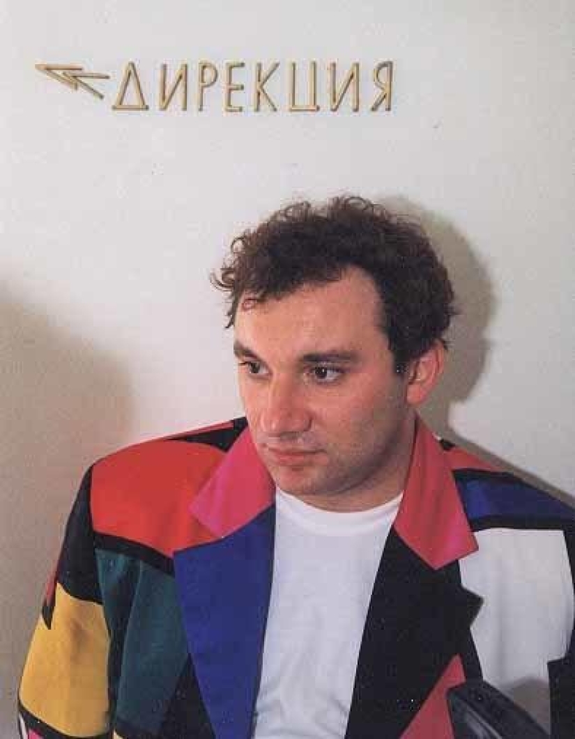 What Russian celebrities looked like in the 1990s