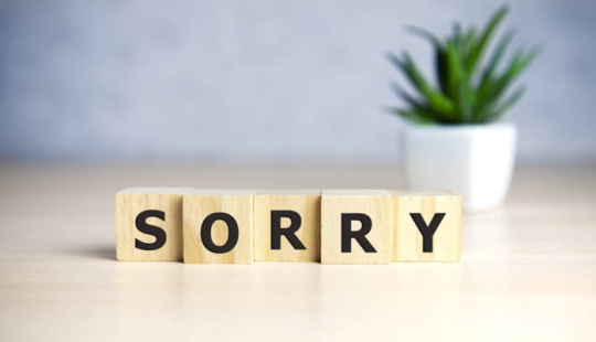 What shouldn't you apologize for? Psychotherapist's advice