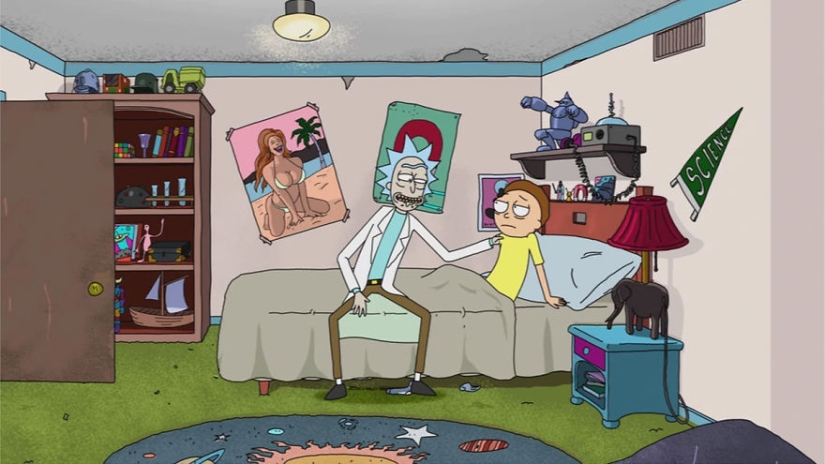 What the bedrooms of cartoon characters look like in real life: 6 designer fantasies