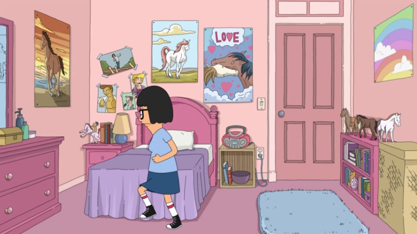 What the bedrooms of cartoon characters look like in real life: 6 designer fantasies