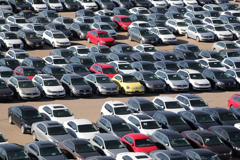 What the largest Volkswagen cemetery in the USA looks like