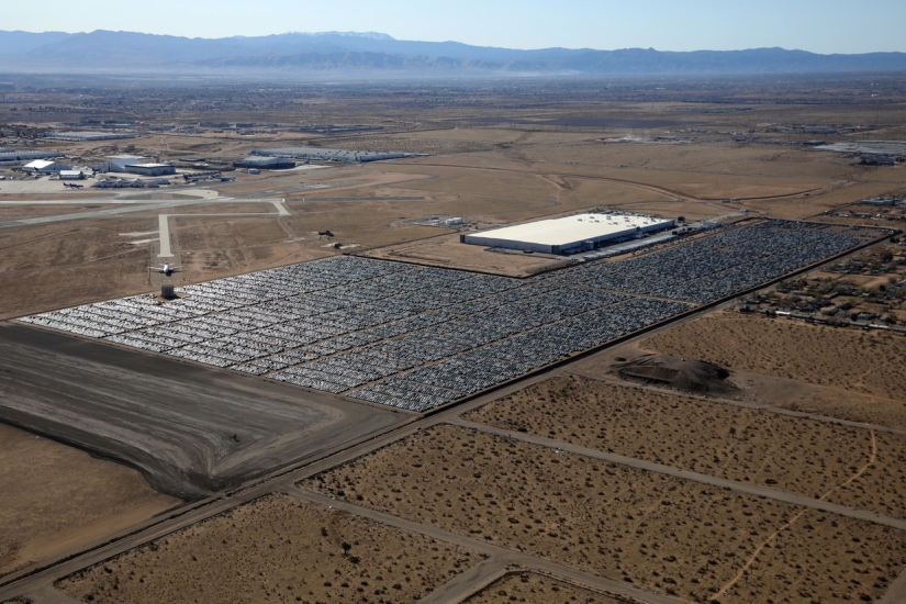 What the largest Volkswagen cemetery in the USA looks like