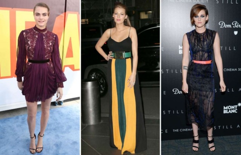 What the stars wear: starring belts - Pictolic