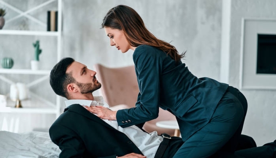 What to do if the husband flirts with colleagues at work?