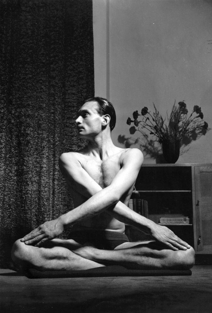 What was yoga like in the last century: curious vintage photos