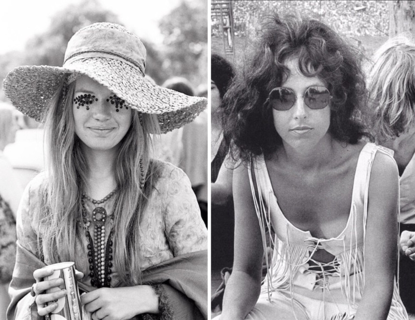 What were the women of the Woodstock Festival like