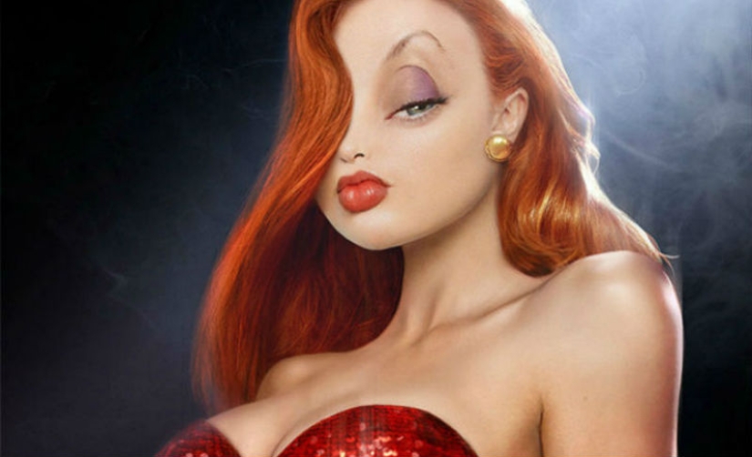 What would cartoon characters look like in real life