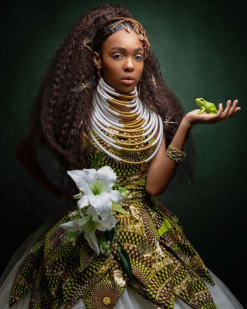 What would Disney princesses look like if they were black