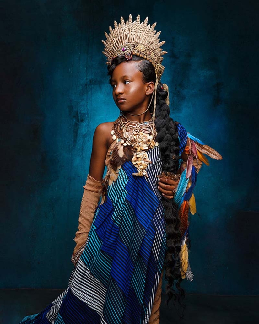 What would Disney princesses look like if they were black