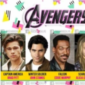 What would the "Avengers" look like if they were filmed in the 90s