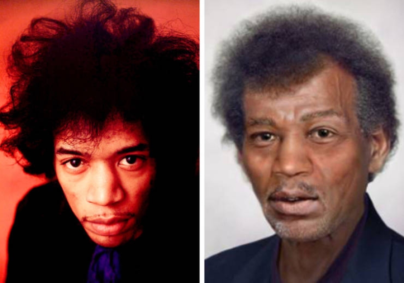 What would the legendary musicians look like today if they were still alive