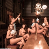 What you can't do for charity: Cambridge students naked for calendar