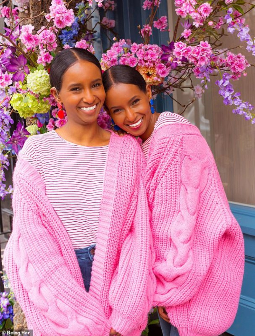 When the heart speaks: deaf-mute twin models shared the secrets of happiness