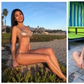 Who's who? Social media users are shocked by the youthful appearance of a 43-year-old teacher from California