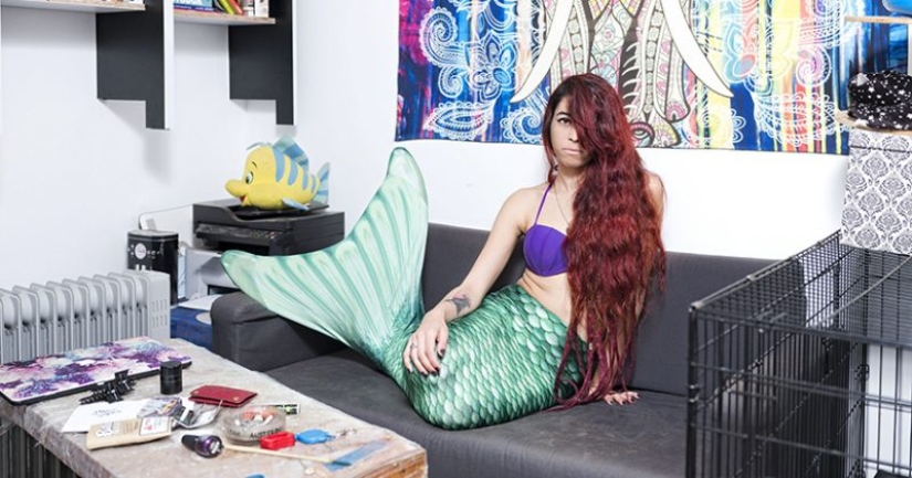 Why do people become mermaids in Israel?