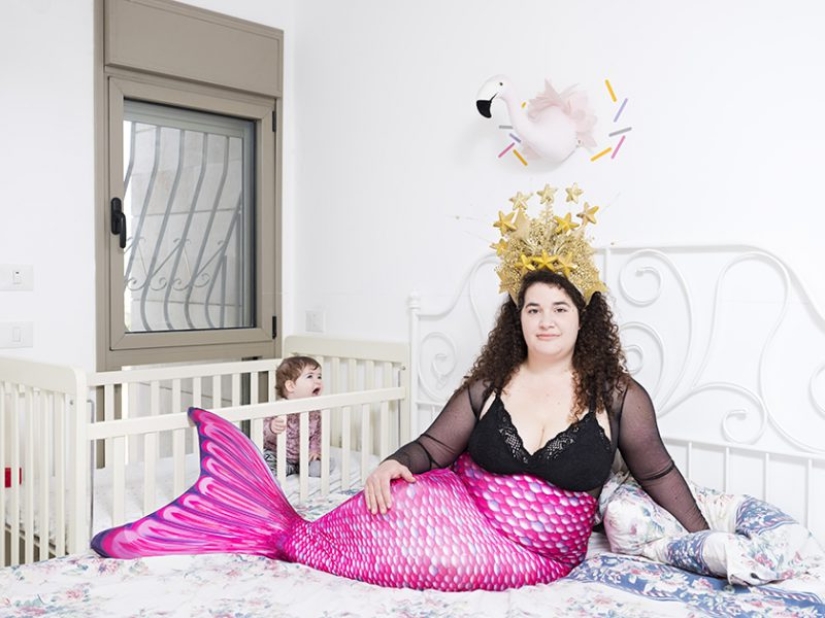 Why do people become mermaids in Israel?