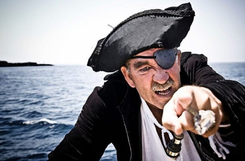 Why pirates are portrayed as one-eyed