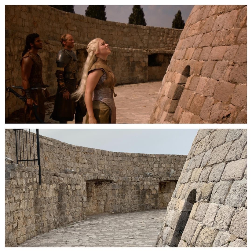 With and without movie magic: what do the locations of "Game of Thrones" look like in real life