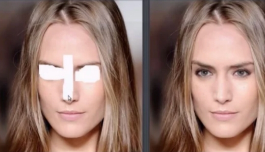 With NVIDIA's new autofill tool, you will no longer paint over your eyes with skin