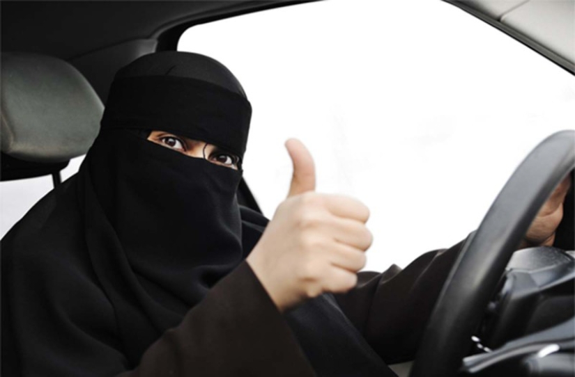 Women in Saudi Arabia are now at the helm
