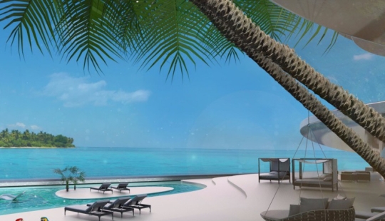 Yachts — yesterday! Billionaires now have mobile private islands in fashion