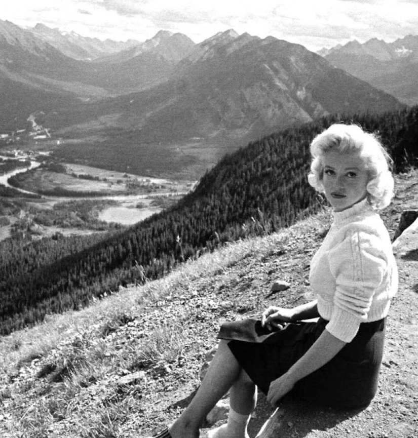Yeso-la belleza no es un obstáculo: fotos raras de Marilyn Monroe en muletas