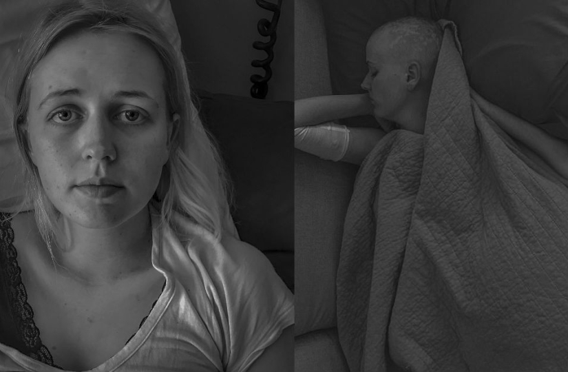 "You'll be fine": photographer captures wife and her battle with cancer