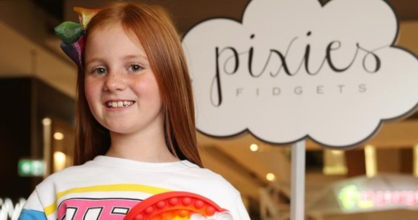 Young millionaire Pixie Curtis will be able to retire at 15