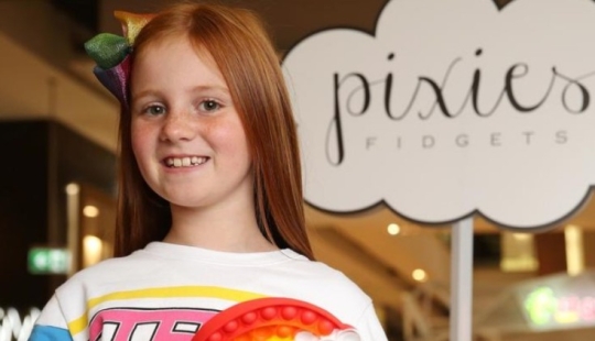 Young millionaire Pixie Curtis will be able to retire at 15