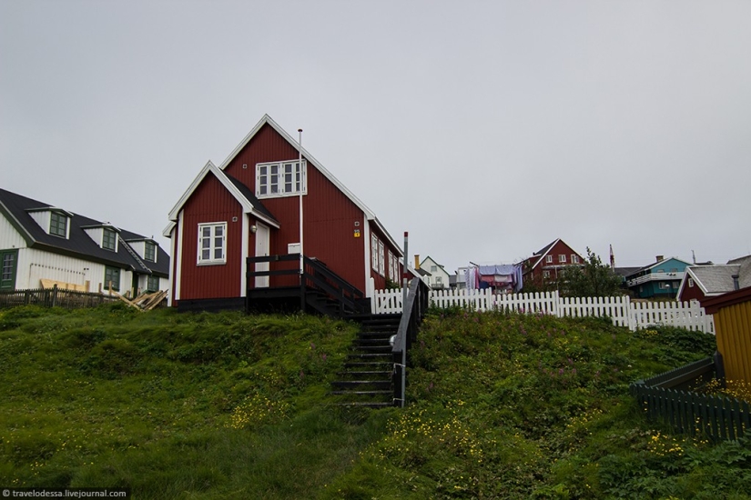 Zona residencial de Nuuk. Cómo vive la gente en Groenlandia