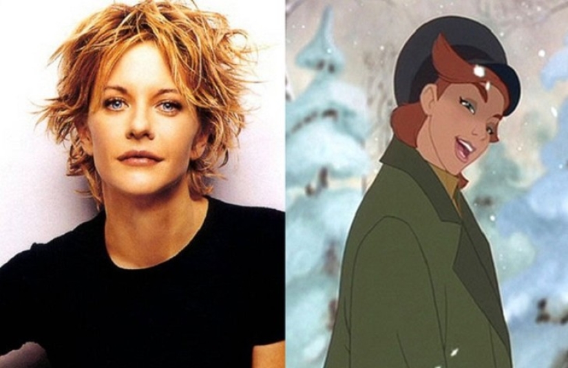 10 actors who gave cartoon characters not only their voices, but also their appearance