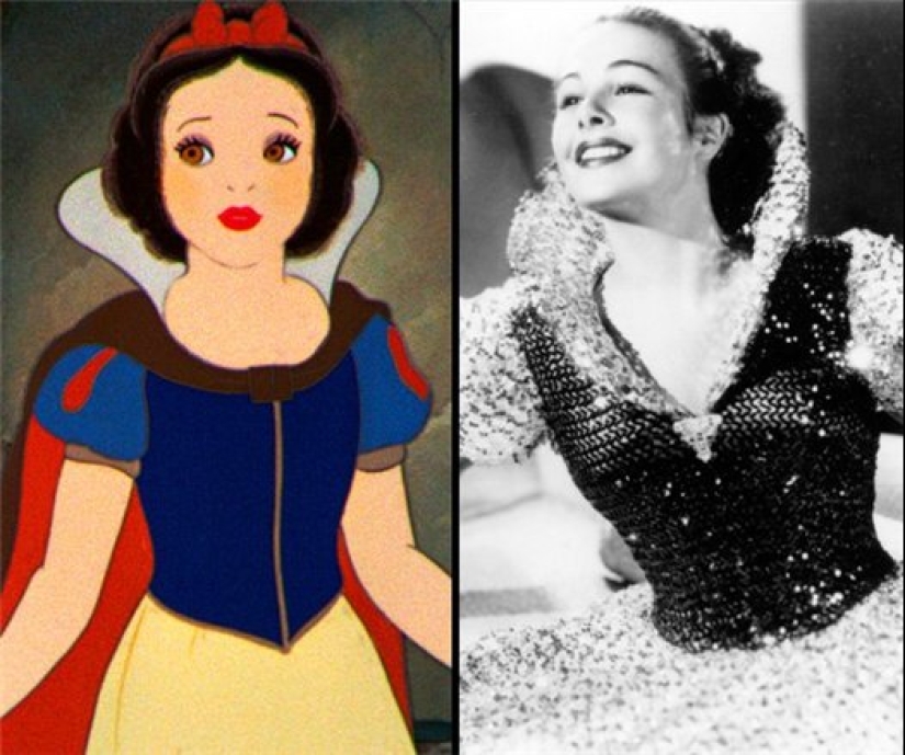 10 beauties who served as prototypes of beautiful Disney heroines