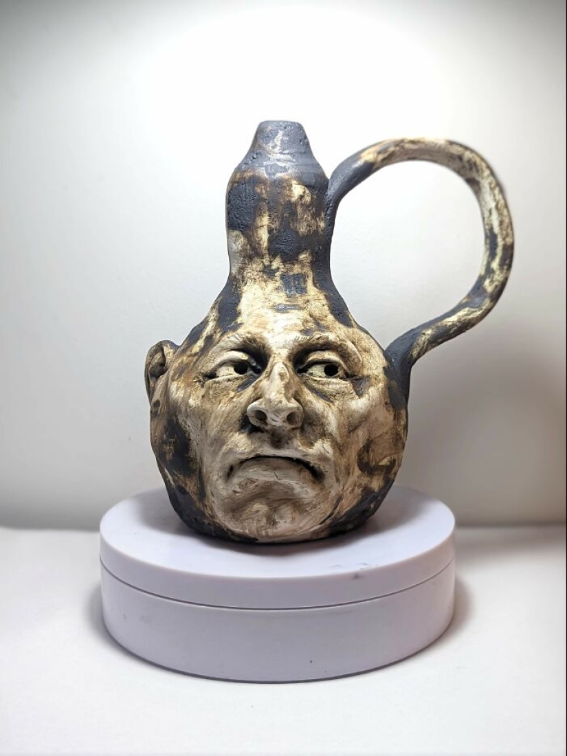 10 Expressive Ceramic Pieces By Adam Rush
